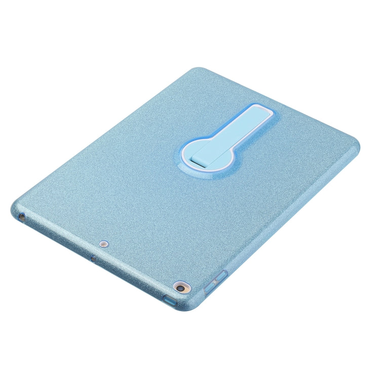 Shockproof Glitter PC + TPU Protective Case with Holder For iPad 9.7 (2018) & (2017)