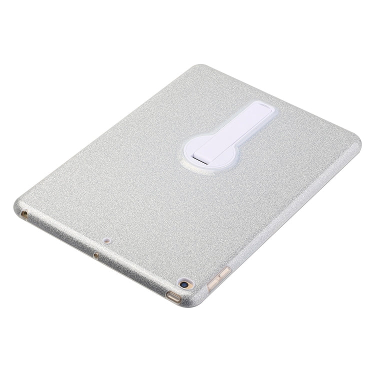 Shockproof Glitter PC + TPU Protective Case with Holder For iPad 9.7 (2018) & (2017)