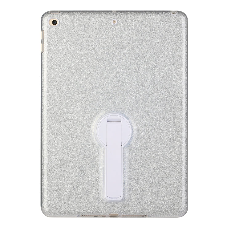 Shockproof Glitter PC + TPU Protective Case with Holder For iPad 9.7 (2018) & (2017)