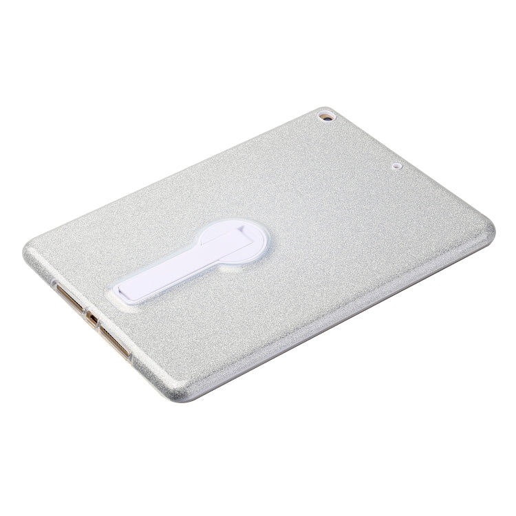 Shockproof Glitter PC + TPU Protective Case with Holder For iPad 9.7 (2018) & (2017)