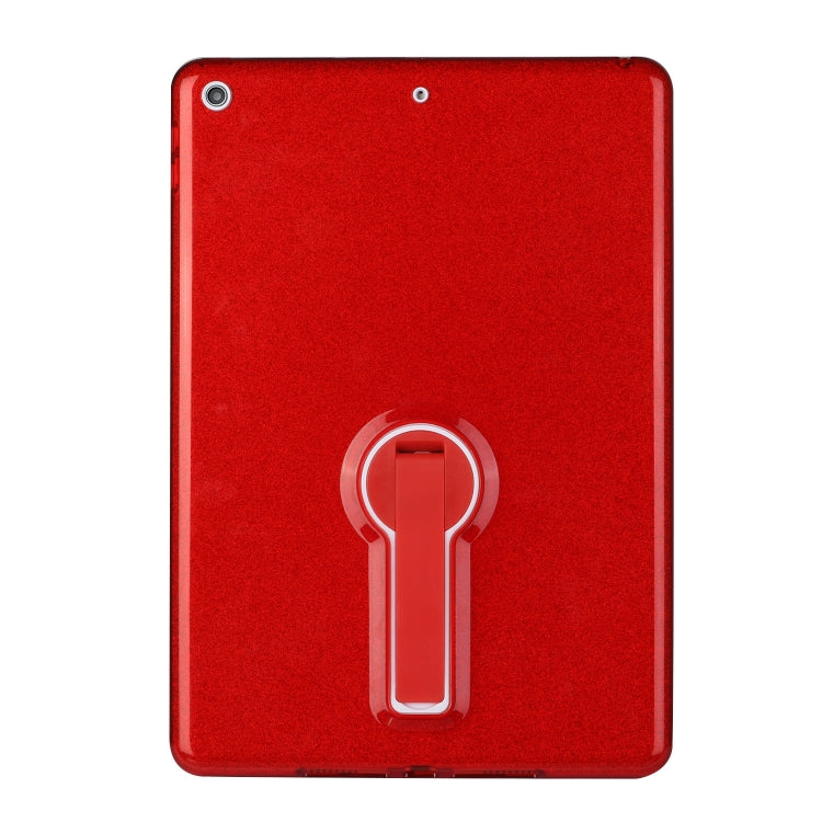 For iPad 10.2 2021 / 2020 / 2019 Shockproof Glitter PC + TPU Protective Case with Holder
