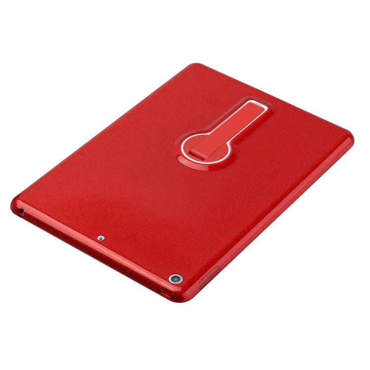 For iPad 10.2 2021 / 2020 / 2019 Shockproof Glitter PC + TPU Protective Case with Holder