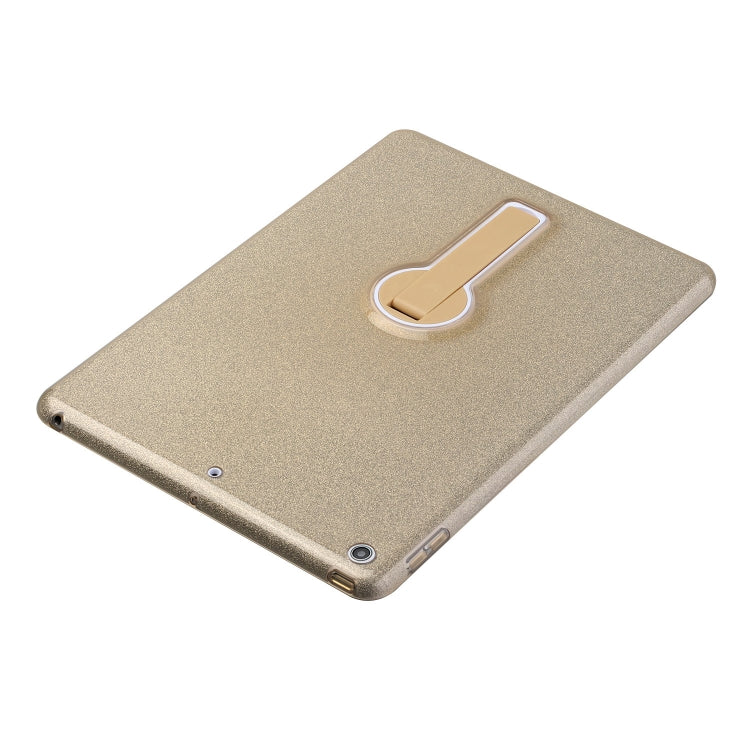 For iPad 10.2 2021 / 2020 / 2019 Shockproof Glitter PC + TPU Protective Case with Holder