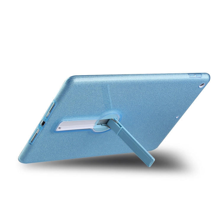 For iPad 10.2 2021 / 2020 / 2019 Shockproof Glitter PC + TPU Protective Case with Holder