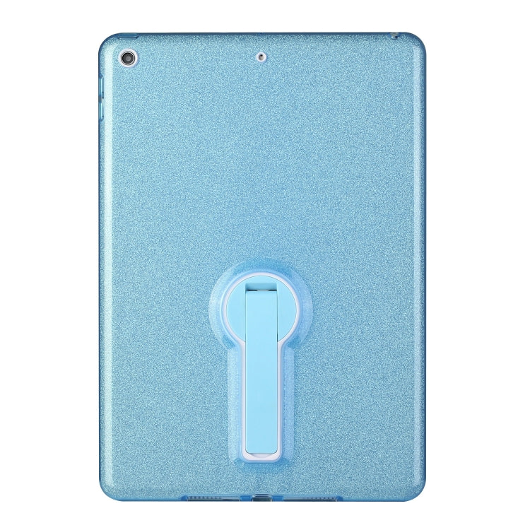 For iPad 10.2 2021 / 2020 / 2019 Shockproof Glitter PC + TPU Protective Case with Holder