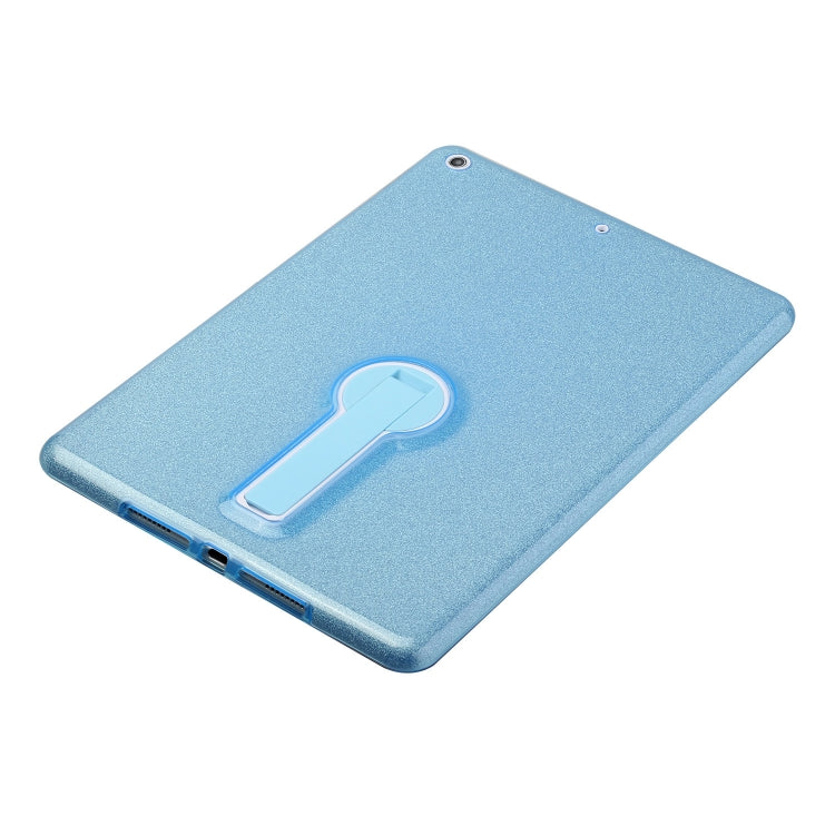 For iPad 10.2 2021 / 2020 / 2019 Shockproof Glitter PC + TPU Protective Case with Holder