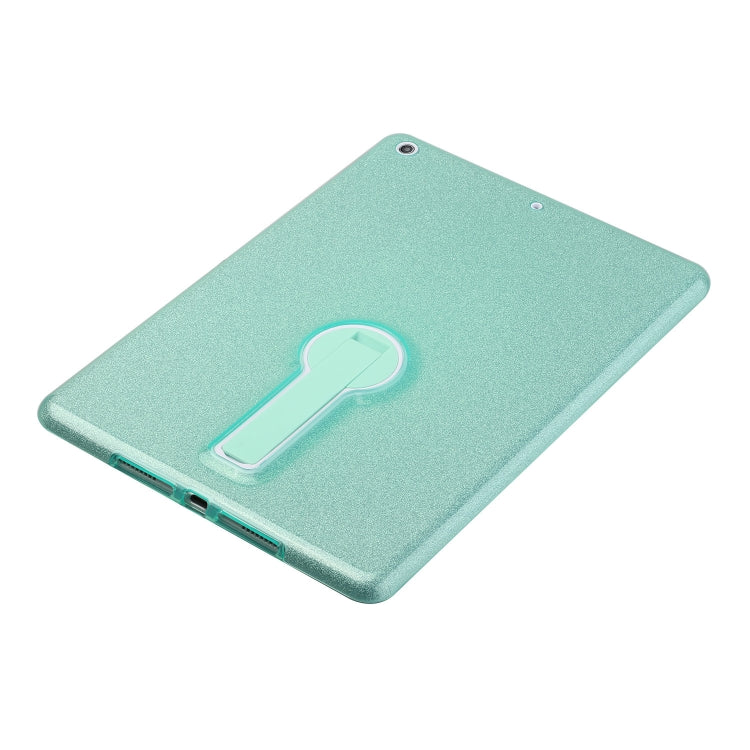 For iPad 10.2 2021 / 2020 / 2019 Shockproof Glitter PC + TPU Protective Case with Holder