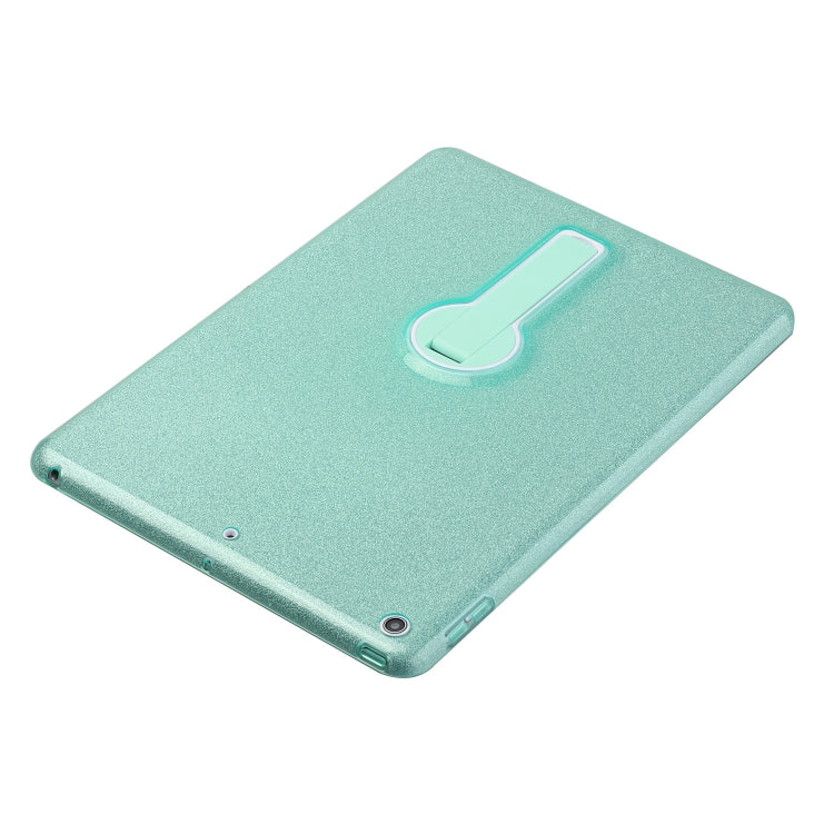 For iPad 10.2 2021 / 2020 / 2019 Shockproof Glitter PC + TPU Protective Case with Holder