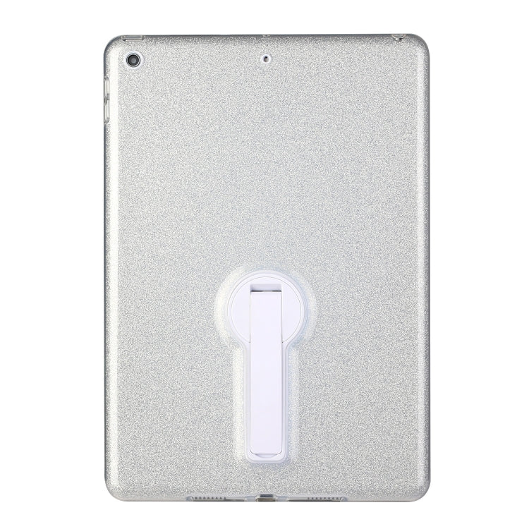 For iPad 10.2 2021 / 2020 / 2019 Shockproof Glitter PC + TPU Protective Case with Holder