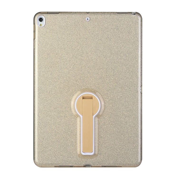 Shockproof Glitter PC + TPU Protective Case with Holder For iPad Pro 10.5 inch