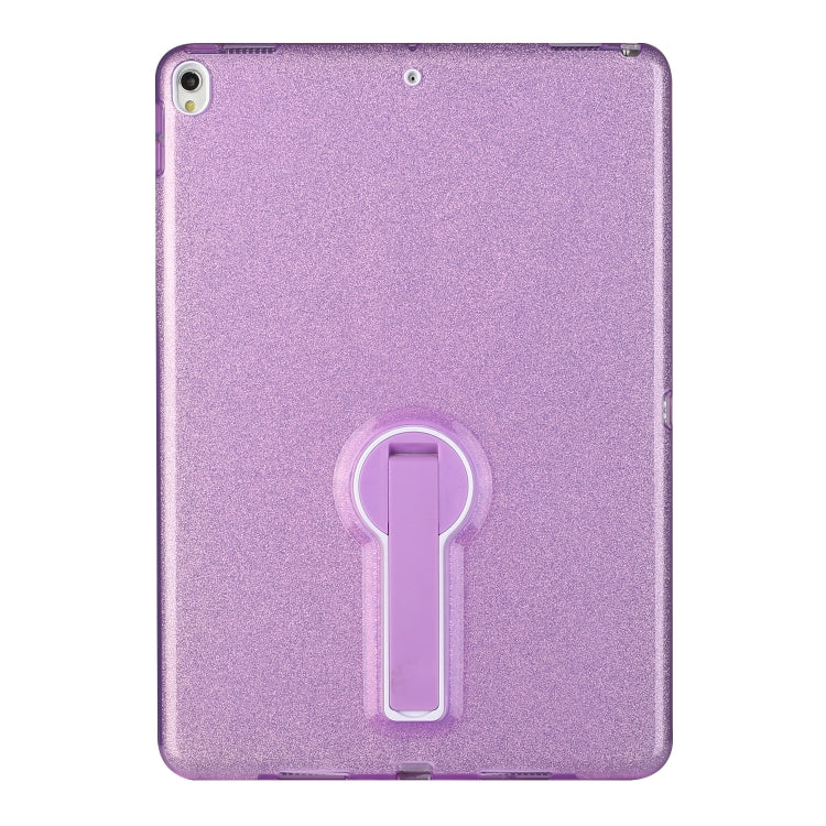 Shockproof Glitter PC + TPU Protective Case with Holder For iPad Pro 10.5 inch