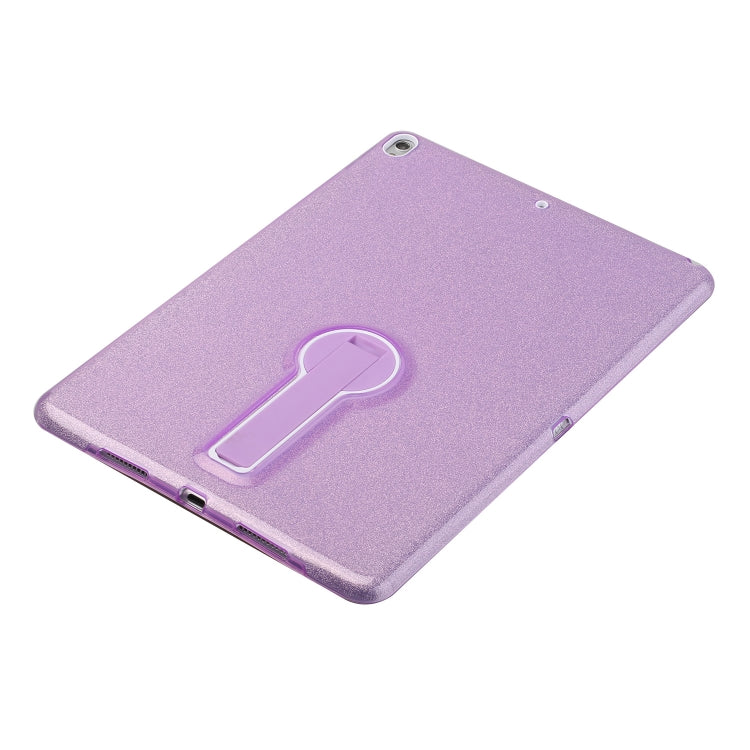 Shockproof Glitter PC + TPU Protective Case with Holder For iPad Pro 10.5 inch