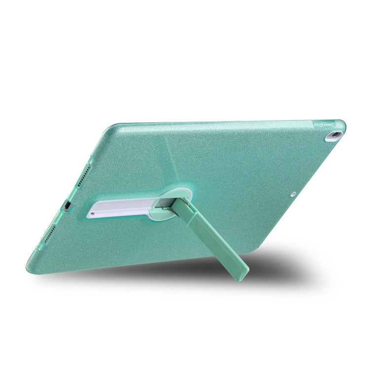 Shockproof Glitter PC + TPU Protective Case with Holder For iPad Pro 10.5 inch