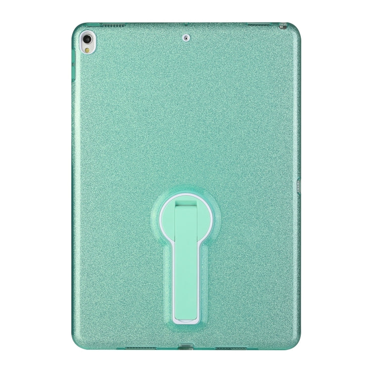 Shockproof Glitter PC + TPU Protective Case with Holder For iPad Pro 10.5 inch