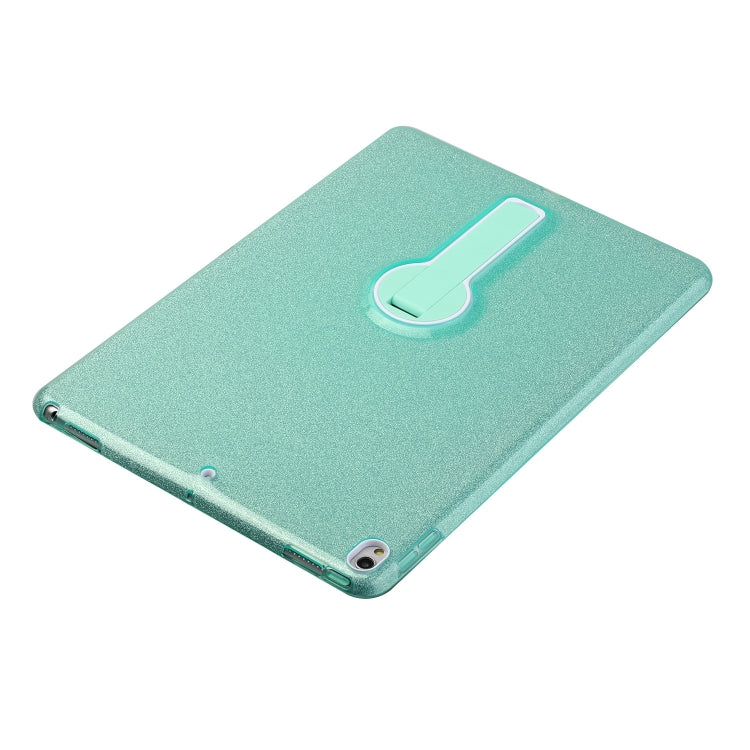 Shockproof Glitter PC + TPU Protective Case with Holder For iPad Pro 10.5 inch