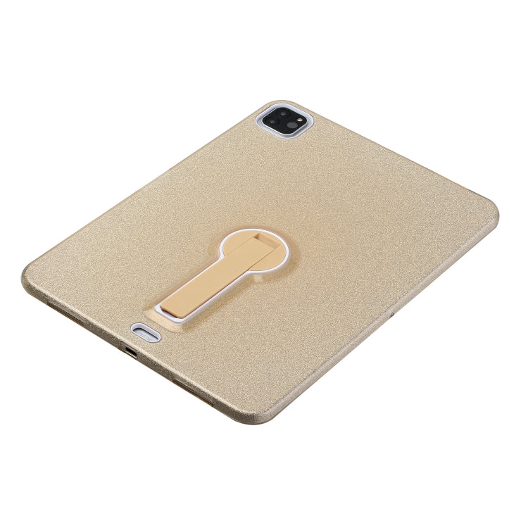 For iPad Pro 11 2022 / 2020 Shockproof Glitter PC + TPU Protective Tablet Case with Holder