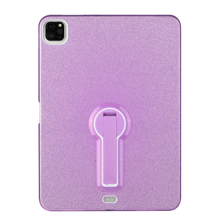 For iPad Pro 11 2022 / 2020 Shockproof Glitter PC + TPU Protective Tablet Case with Holder