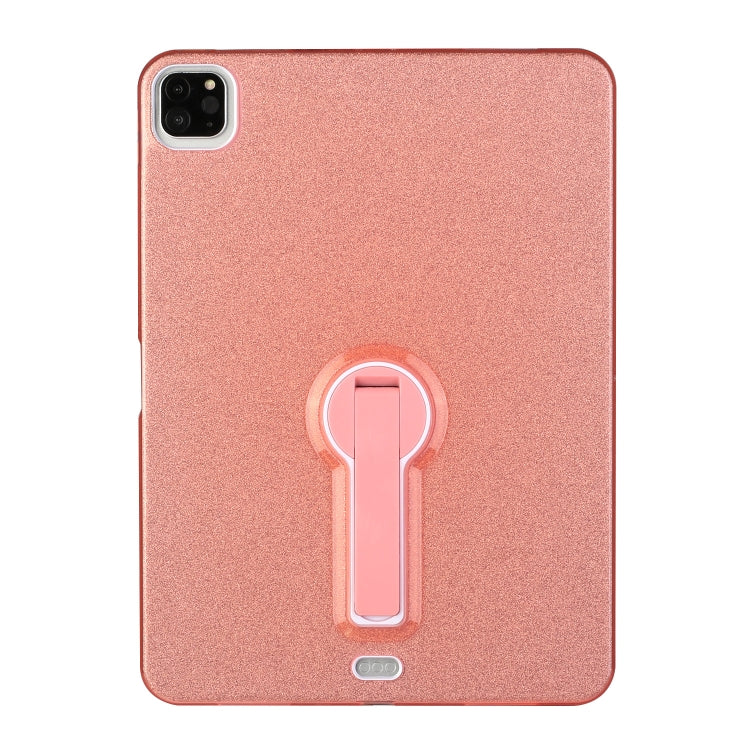 For iPad Pro 11 2022 / 2020 Shockproof Glitter PC + TPU Protective Tablet Case with Holder