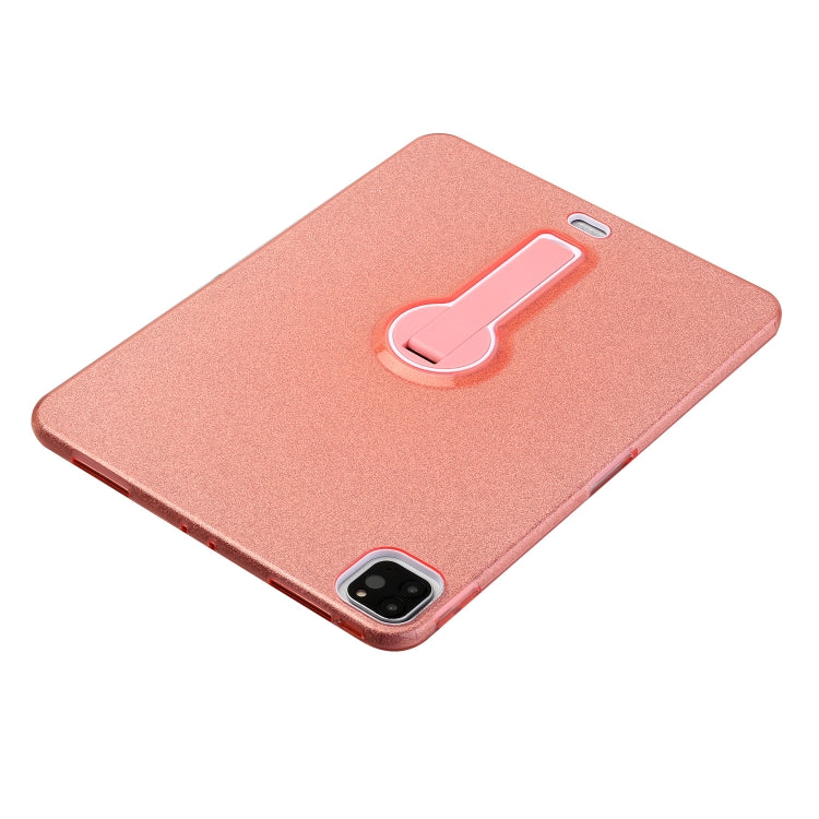 For iPad Pro 11 2022 / 2020 Shockproof Glitter PC + TPU Protective Tablet Case with Holder