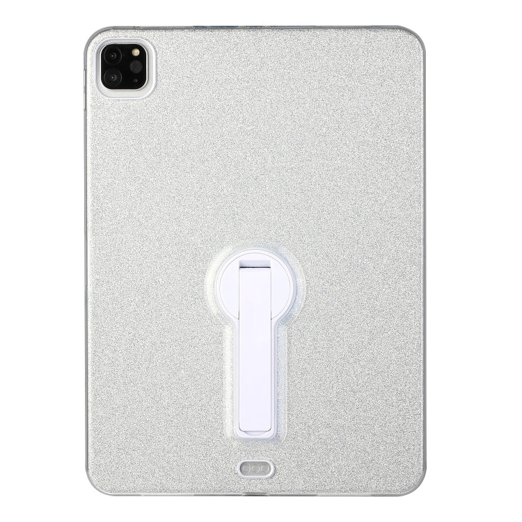 For iPad Pro 11 2022 / 2020 Shockproof Glitter PC + TPU Protective Tablet Case with Holder