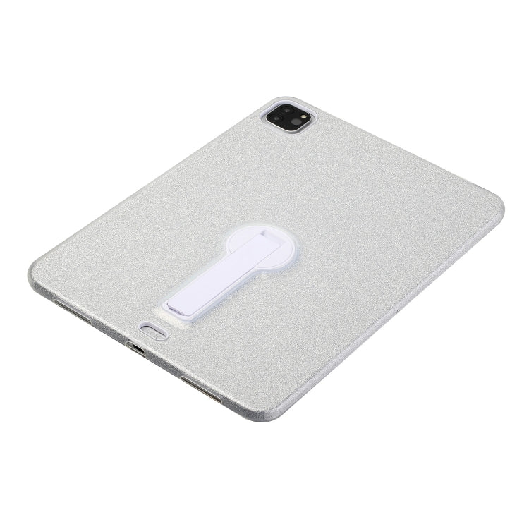 For iPad Pro 11 2022 / 2020 Shockproof Glitter PC + TPU Protective Tablet Case with Holder