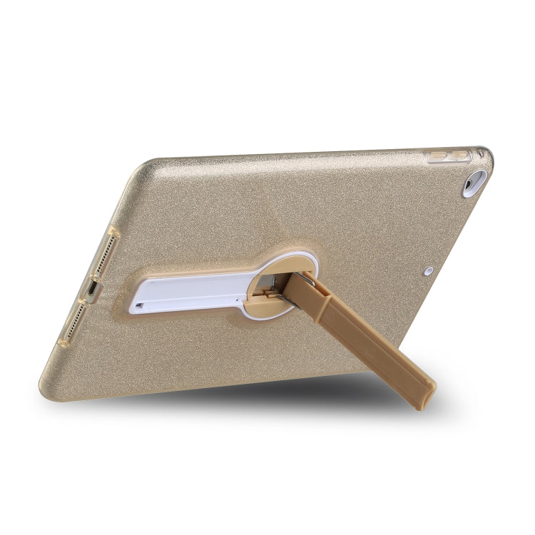 Shockproof Glitter PC + TPU Protective Case with Holder For iPad mini 2019 & 4 & 3 & 2 & mini