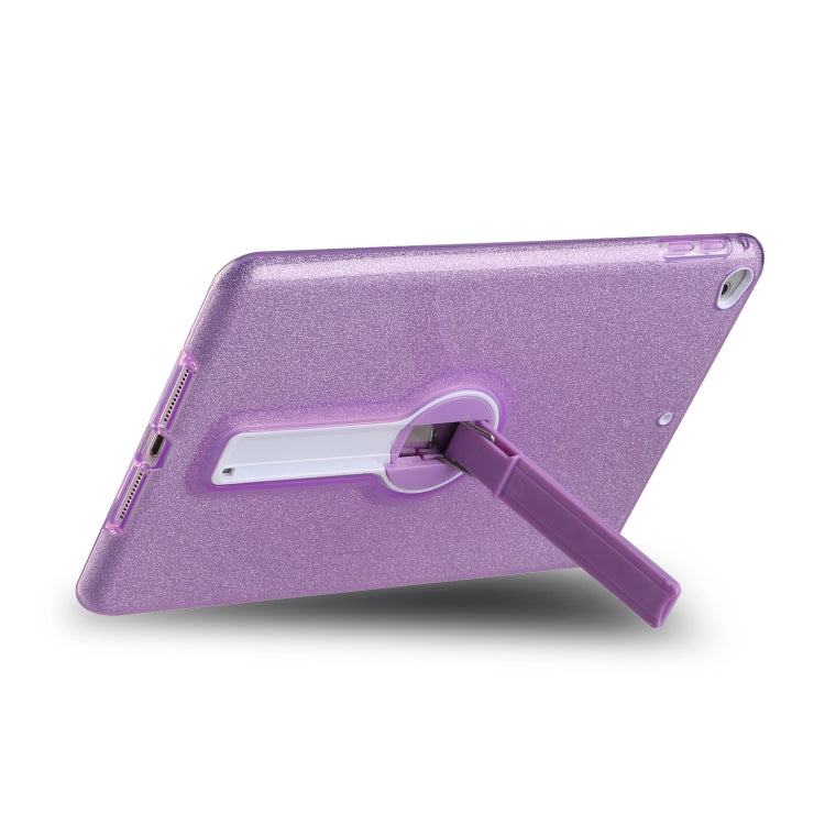 Shockproof Glitter PC + TPU Protective Case with Holder For iPad mini 2019 & 4 & 3 & 2 & mini