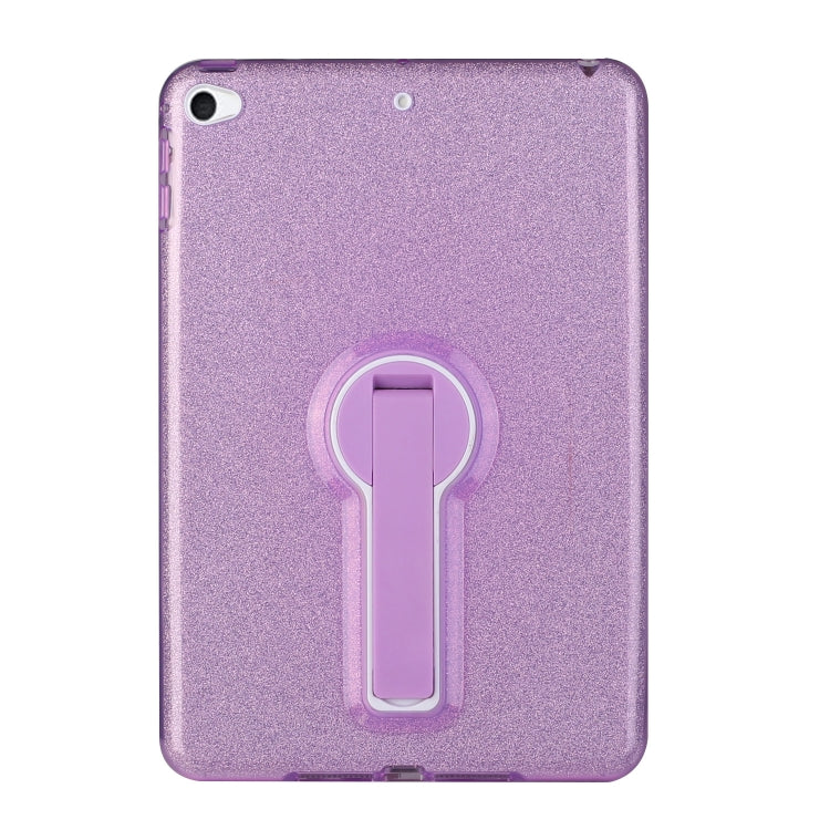 Shockproof Glitter PC + TPU Protective Case with Holder For iPad mini 2019 & 4 & 3 & 2 & mini