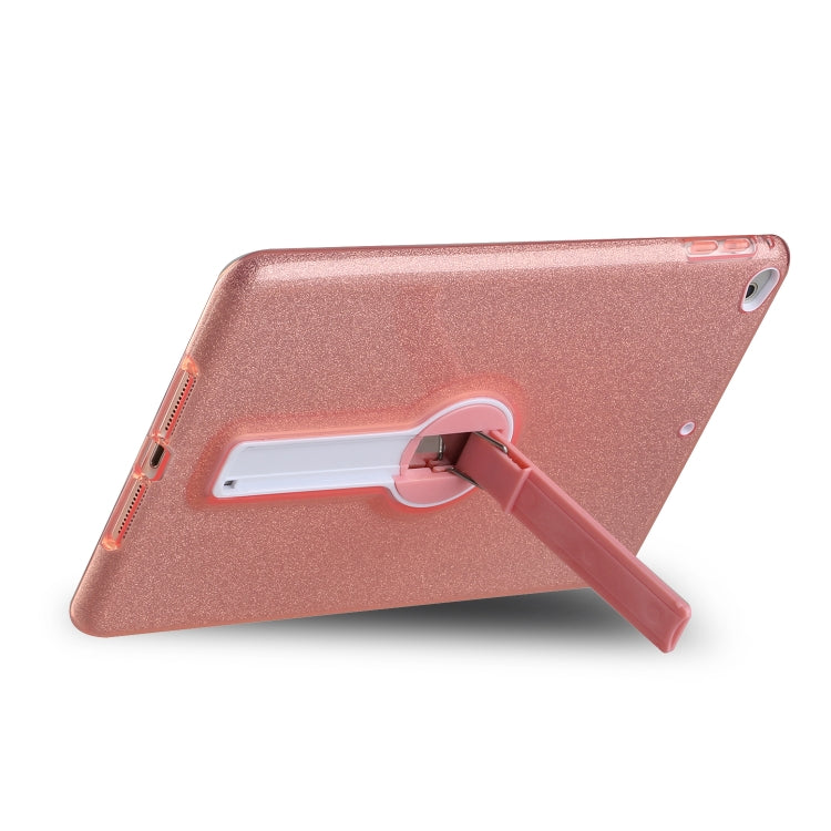 Shockproof Glitter PC + TPU Protective Case with Holder For iPad mini 2019 & 4 & 3 & 2 & mini