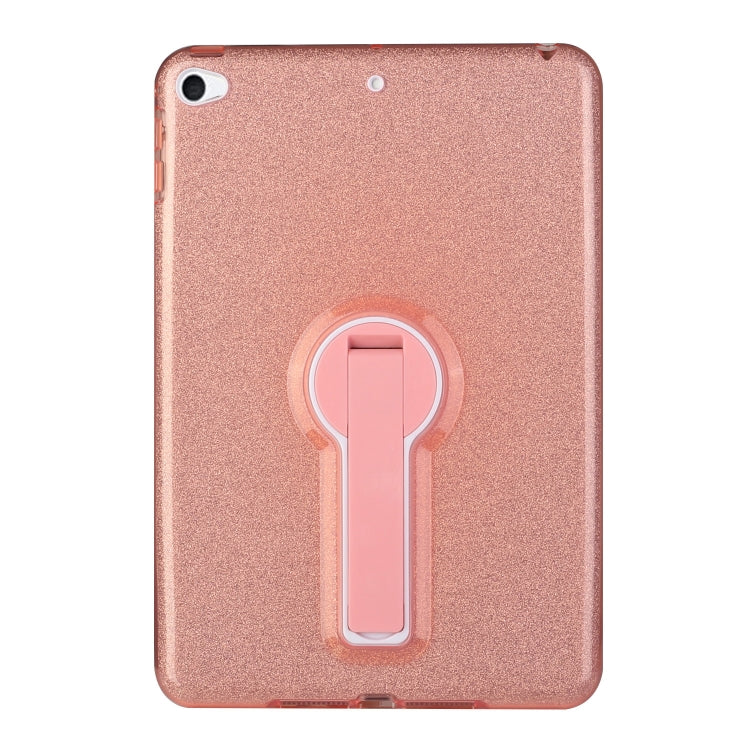 Shockproof Glitter PC + TPU Protective Case with Holder For iPad mini 2019 & 4 & 3 & 2 & mini