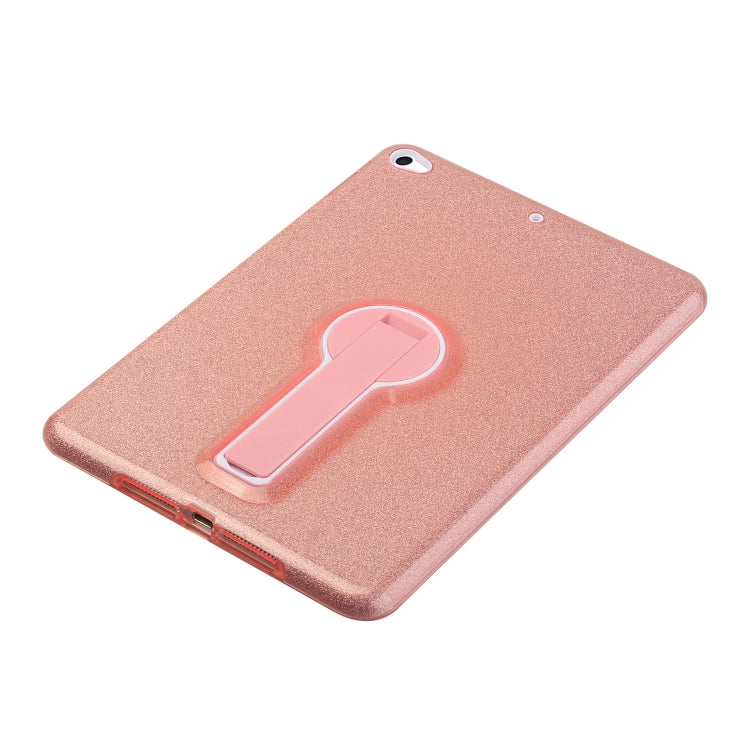 Shockproof Glitter PC + TPU Protective Case with Holder For iPad mini 2019 & 4 & 3 & 2 & mini