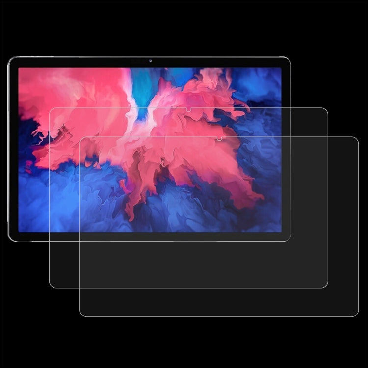 2pcs 9H HD Explosion-proof Tempered Glass Film For Lenovo Tab P11 / Tab P11 5G / XiaoXin Pad 11 inch / Motorola Moto Tab G70 / Blackview Tab 16