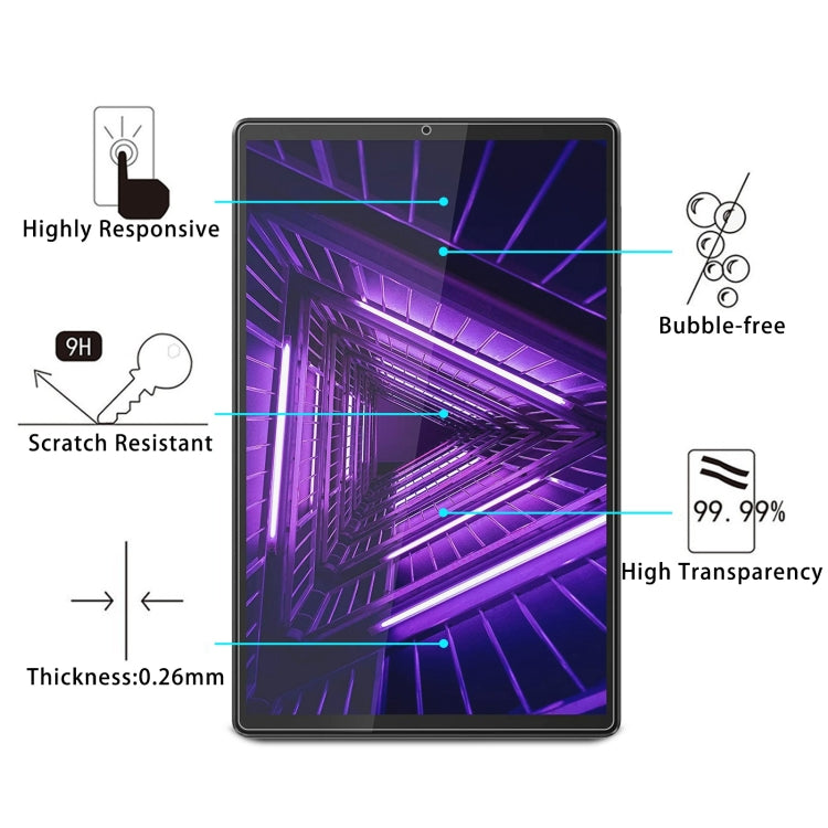 For Lenovo Tab M10 HD Gen 2 2 PCS 9H HD Explosion-proof Tempered Glass Film