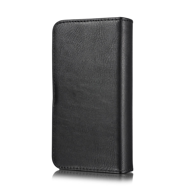 For iPhone 11 Pro DG.MING Triple Fold Crazy Horse Texture Magnetic Horizontal Flip Leather Case with Holder & Card Slots & Wallet