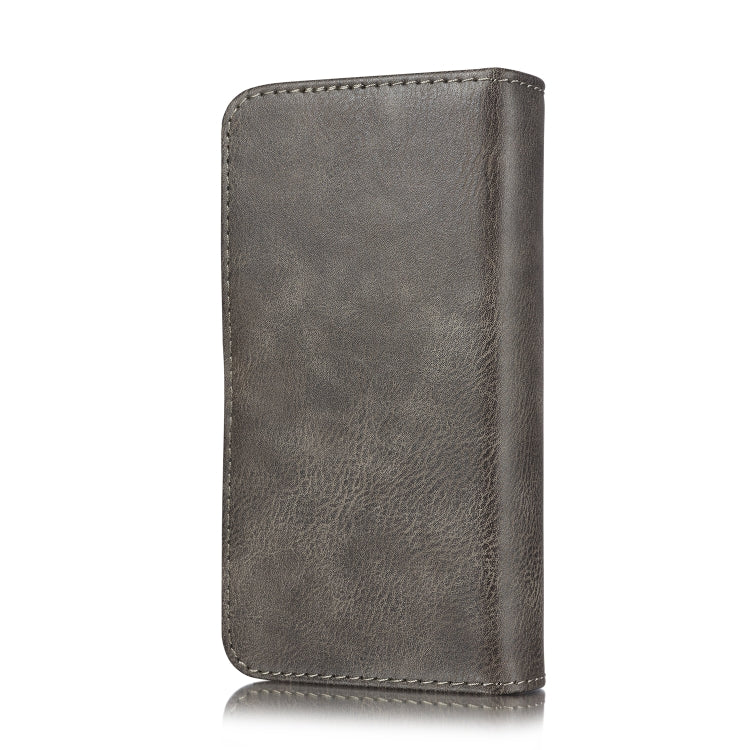 For iPhone 11 Pro Max DG.MING Triple Fold Crazy Horse Texture Magnetic Horizontal Flip Leather Case with Holder & Card Slots & Wallet
