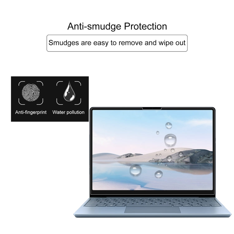For Surface Laptop Go 25 PCS 9H HD Explosion-proof Tempered Glass Film