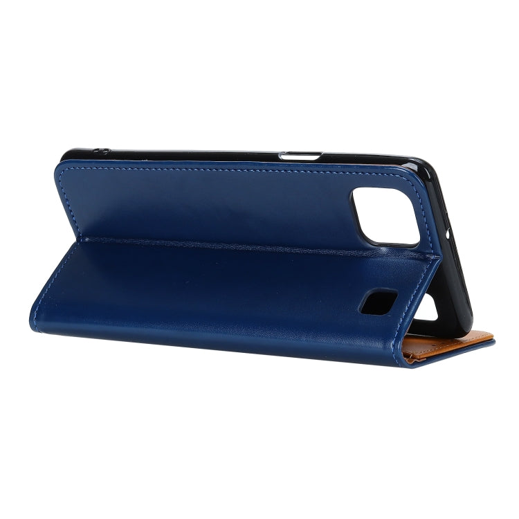 For LG K92 3-Color Pearl Texture Magnetic Buckle Horizontal Flip PU Leather Case with Card Slots & Wallet & Holder