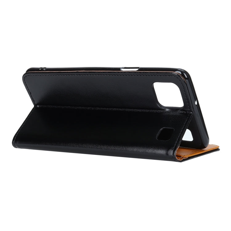 For LG K92 3-Color Pearl Texture Magnetic Buckle Horizontal Flip PU Leather Case with Card Slots & Wallet & Holder