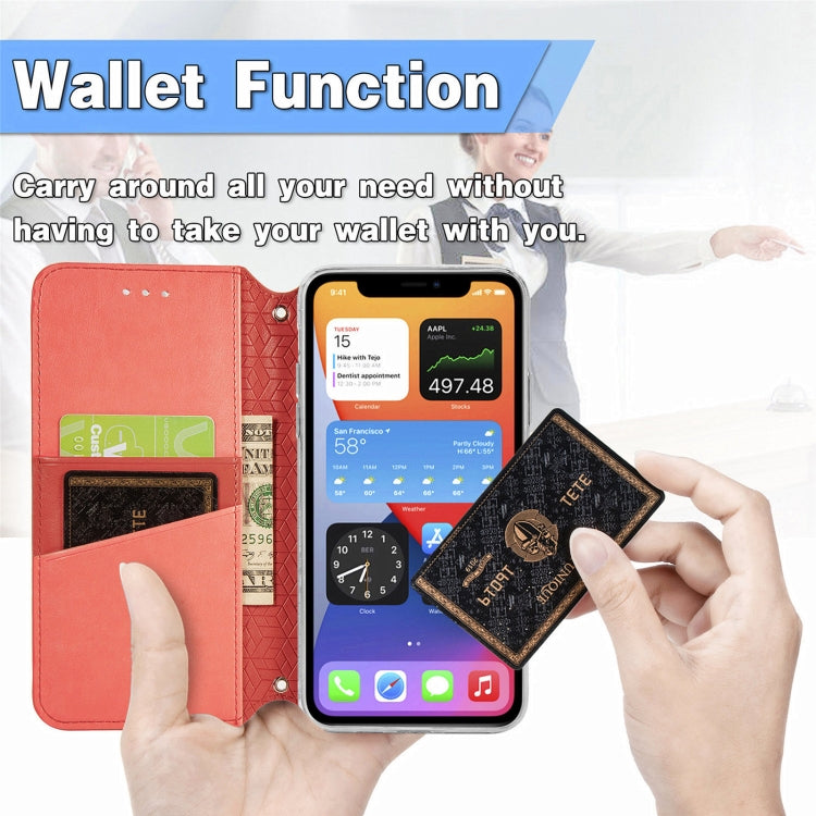 For iPhone XR Blooming Mandala Embossed Pattern Magnetic Horizontal Flip Leather Case with Holder & Card Slots & Wallet
