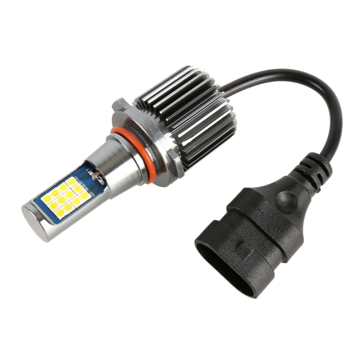 9006 2 PCS DC12-24V / 10.5W Car Fog Lights with 24LEDs SMD-3030 & Constant Current, Box Packaging