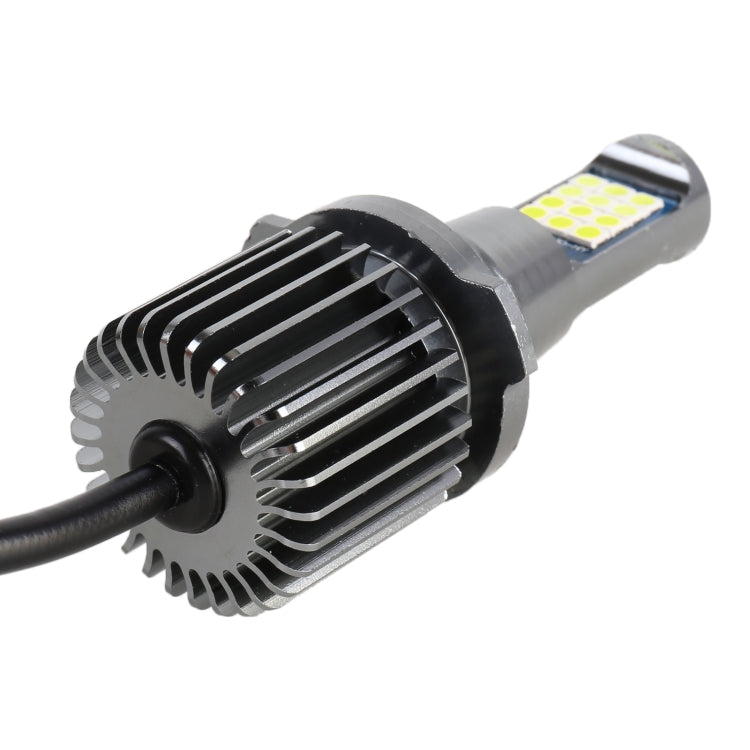 9006 2 PCS DC12-24V / 10.5W Car Fog Lights with 24LEDs SMD-3030 & Constant Current, Box Packaging