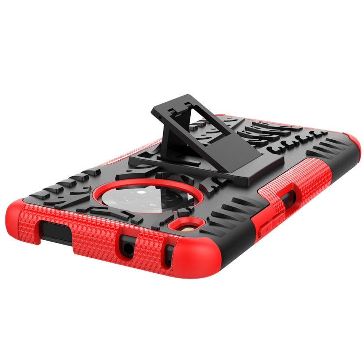 For Huawei Enjoy 20 Plus 5G / Y9a Tire Texture Shockproof TPU+PC Protective Case with Holder