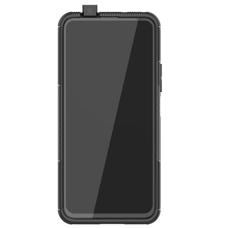 For Huawei Enjoy 20 Plus 5G / Y9a Tire Texture Shockproof TPU+PC Protective Case with Holder