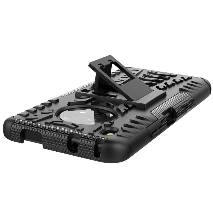 For Huawei Enjoy 20 Plus 5G / Y9a Tire Texture Shockproof TPU+PC Protective Case with Holder