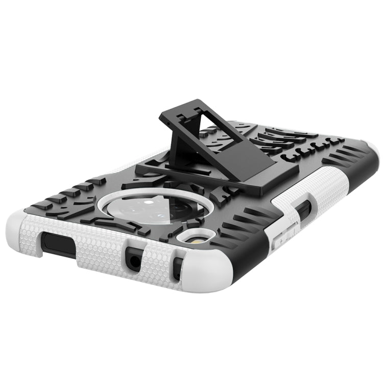 For Huawei Enjoy 20 Plus 5G / Y9a Tire Texture Shockproof TPU+PC Protective Case with Holder