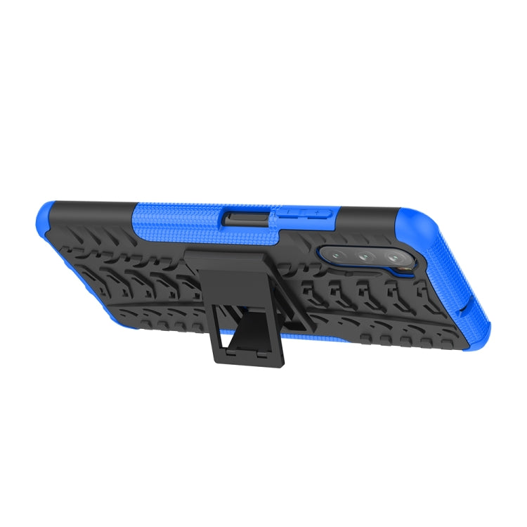 For Huawei Mate 40 lite / Maimang 9 Tire Texture Shockproof TPU+PC Protective Case with Holder