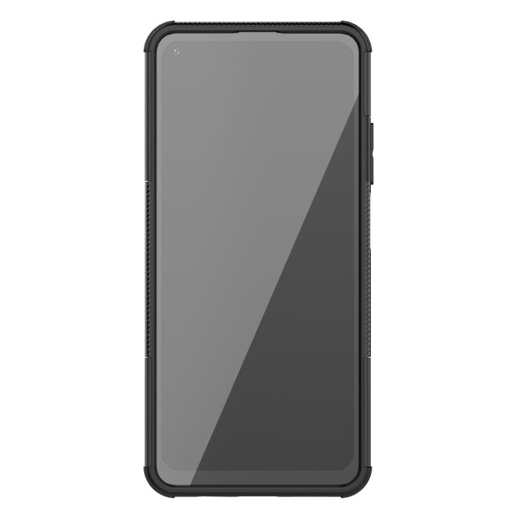 For Huawei Mate 40 lite / Maimang 9 Tire Texture Shockproof TPU+PC Protective Case with Holder