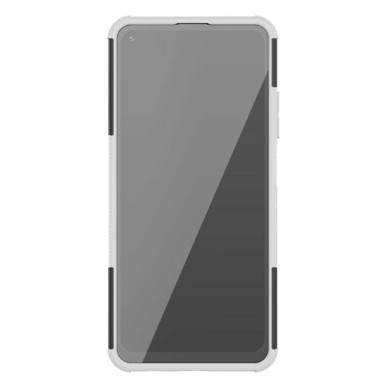 For Huawei Mate 40 lite / Maimang 9 Tire Texture Shockproof TPU+PC Protective Case with Holder