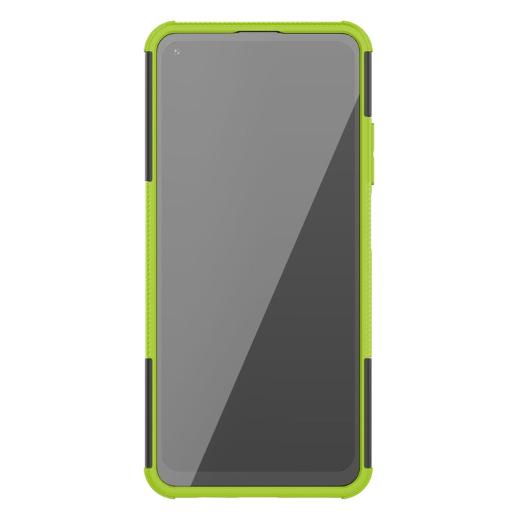 For Huawei Mate 40 lite / Maimang 9 Tire Texture Shockproof TPU+PC Protective Case with Holder