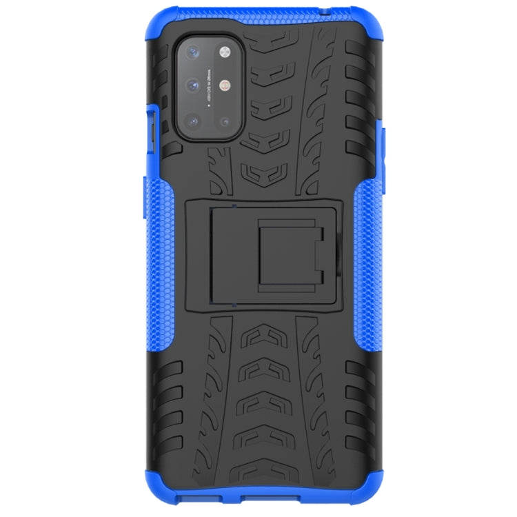 For OnePlus 8T Tire Texture Shockproof TPU+PC Protective Case with Holder